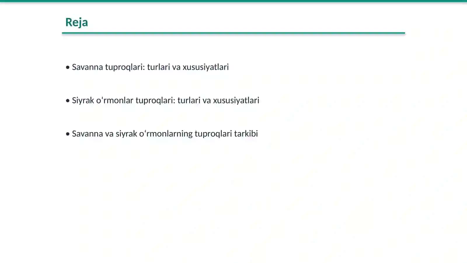 Savanna va siyrak oʻrmonlar tuproqlari 2