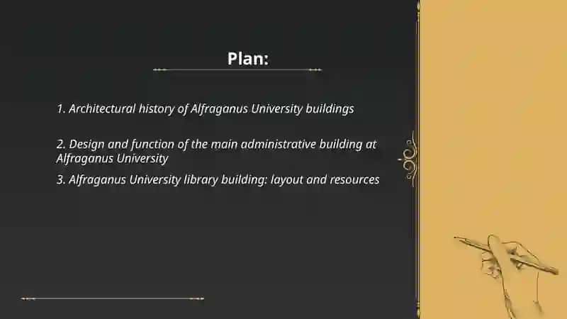 Alfraganus universiteti binolari tarixi 2