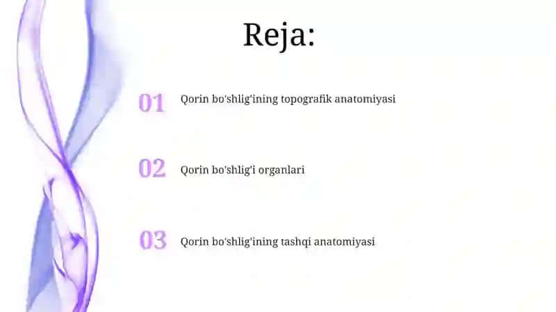 Qorin anatomiyasi 2