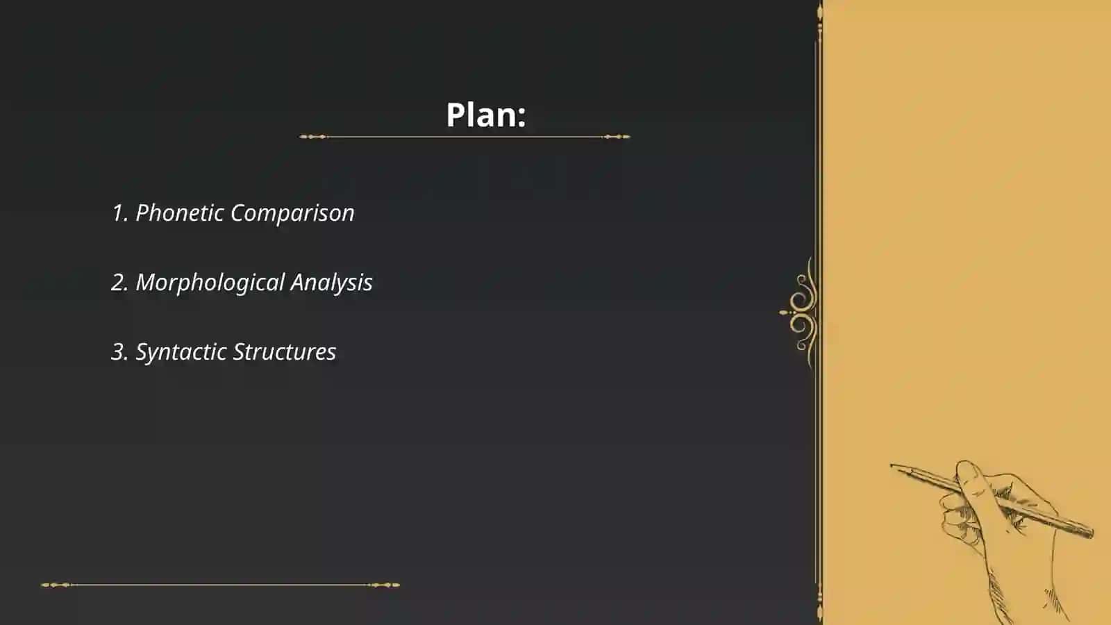 Methods of comparative study of language 2