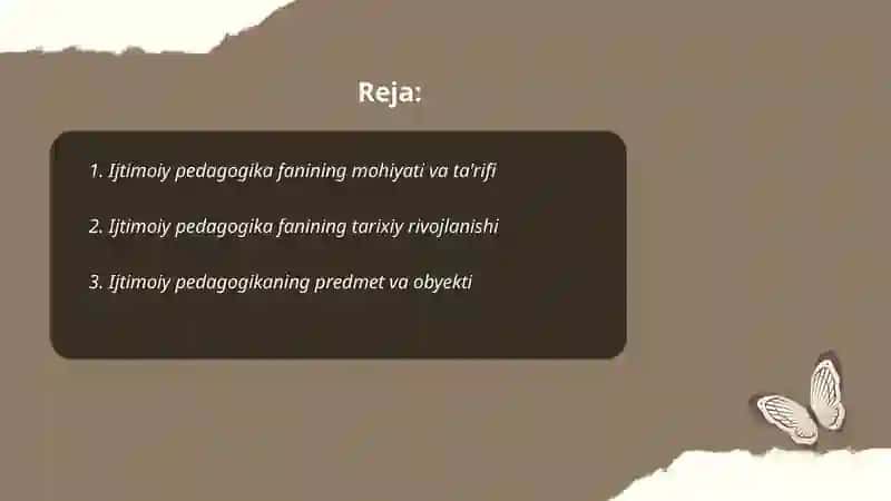 Ijtimoiy pedagogika 2