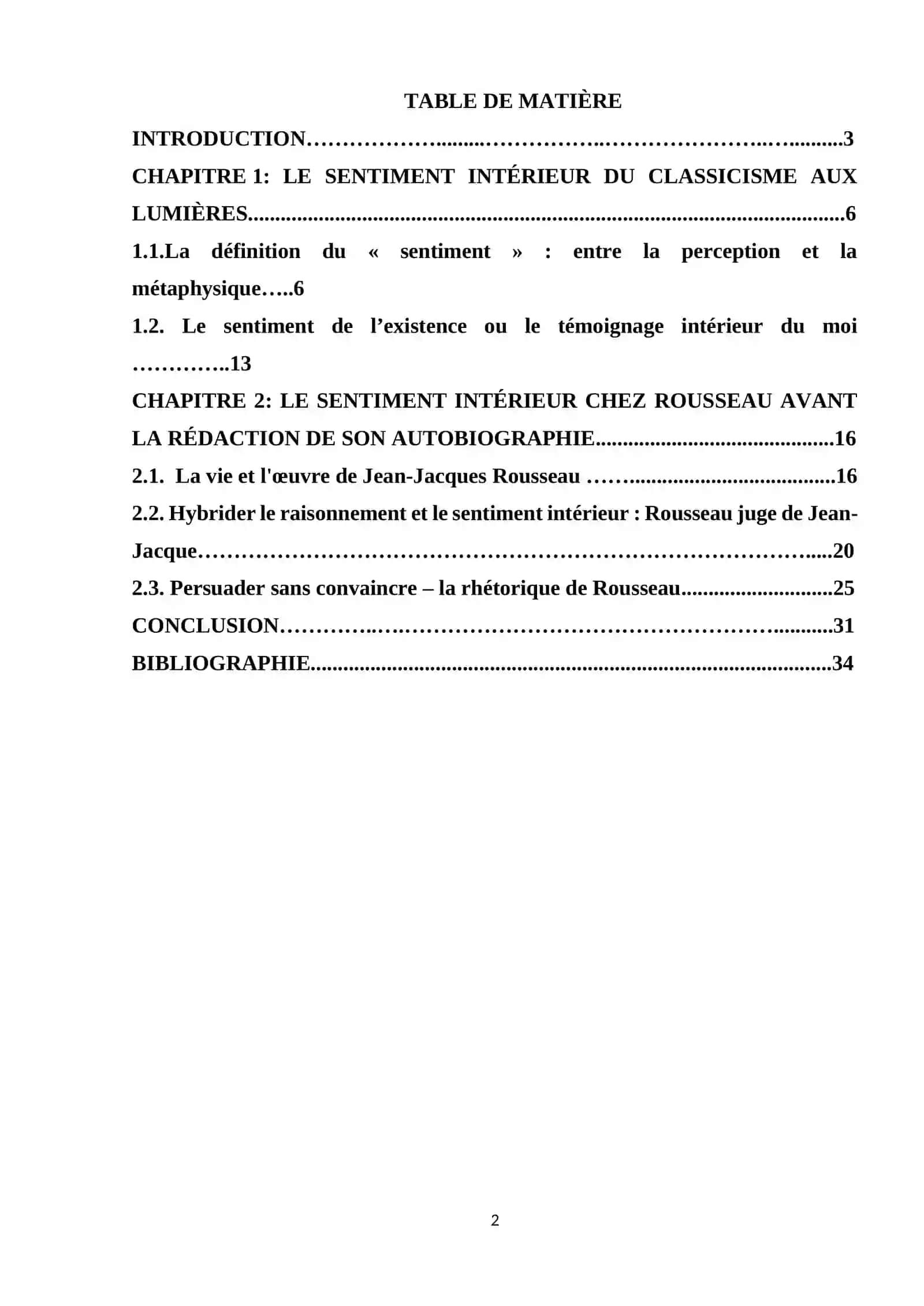 J.J.Rousseau comme un représentant remarquable du sentimentalisme 2