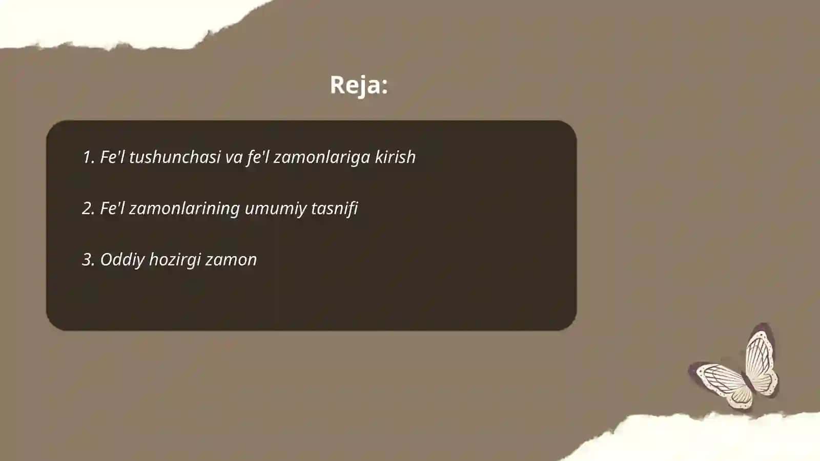 Глаголы. Времена глаголов 2