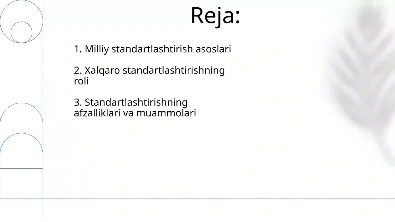 Milliy va xalqaro standartlashtirish 2