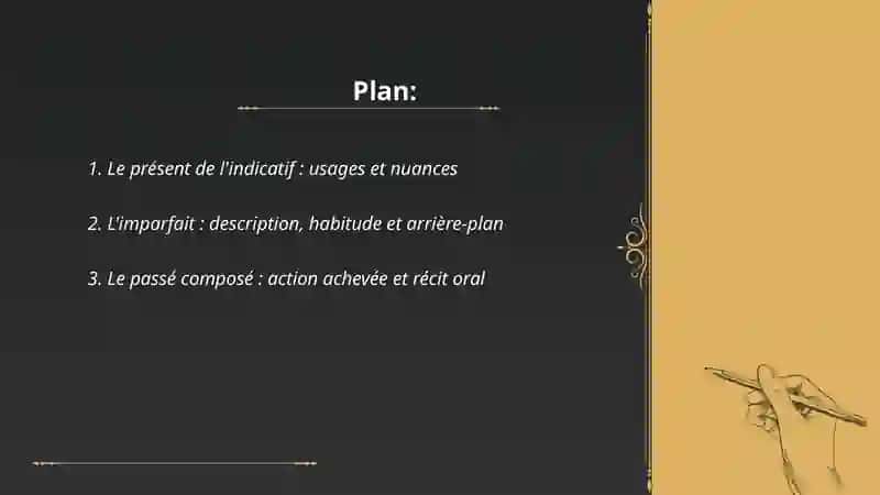 Les temps verbaux et leur utilisation en français 2