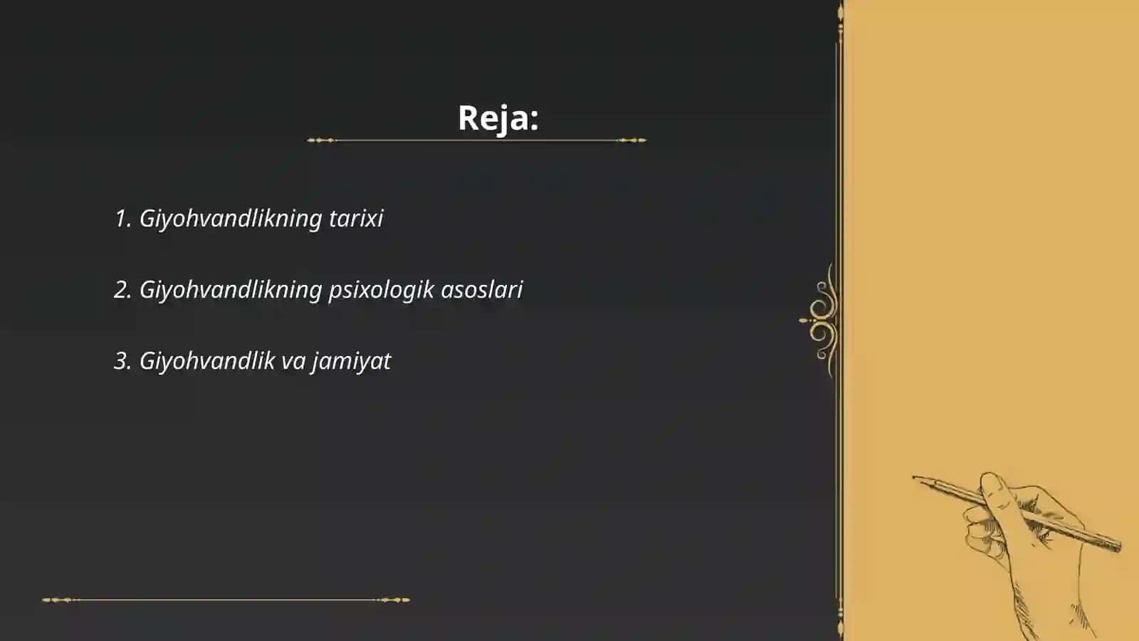 Giyohvandlikning tarixi 2