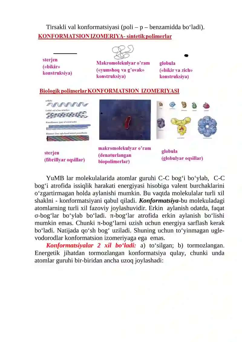 Polimerlarning fizikaviy kimyosi 2