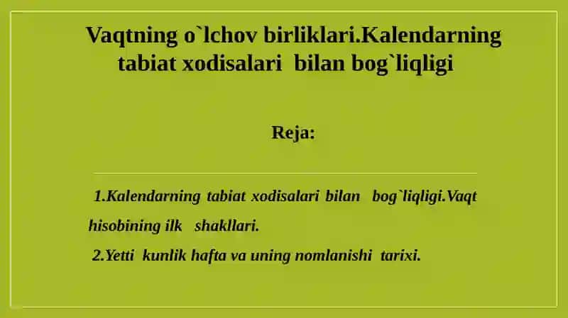 Astrofizik praktikum fanidan tayyorlagan mustaqilishi 2