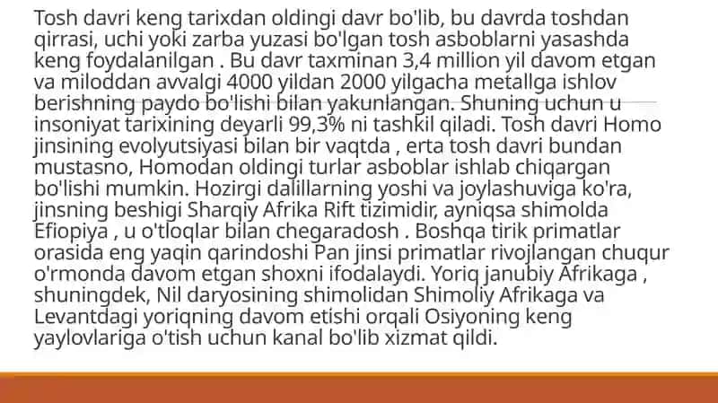 Tosh davri 2