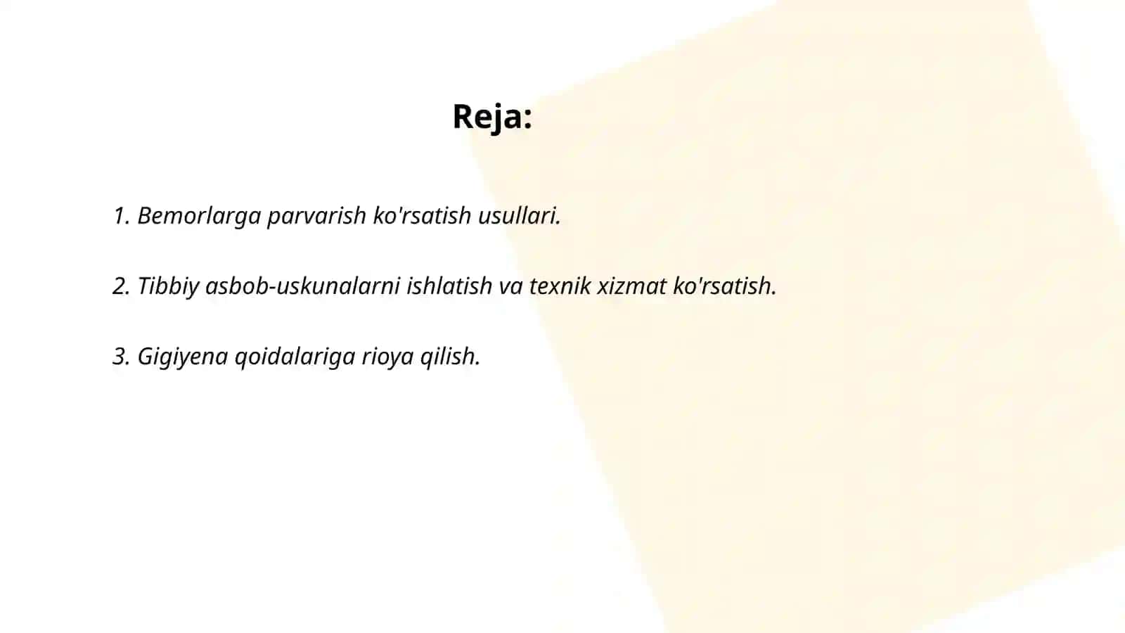 O'rta va kichik tibbiyot xodimlarining ish tavsiflar 2