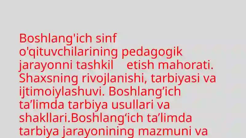 Pedagogik Mahorat 2