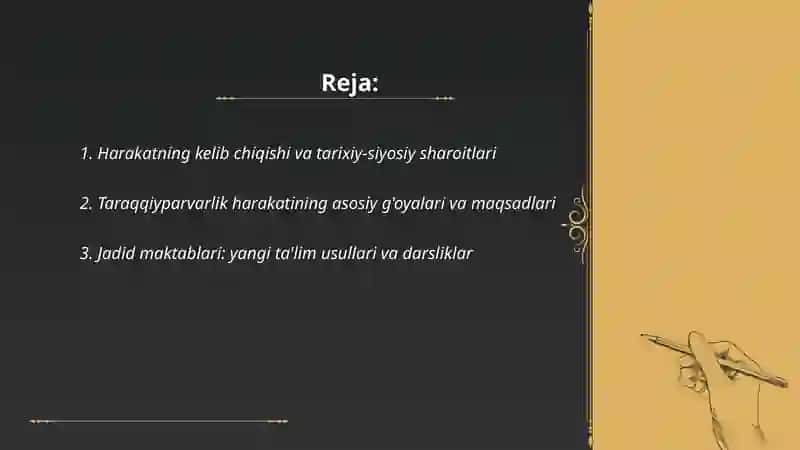 Turkistondagi Taraqqiyparvarlik Harakati 2
