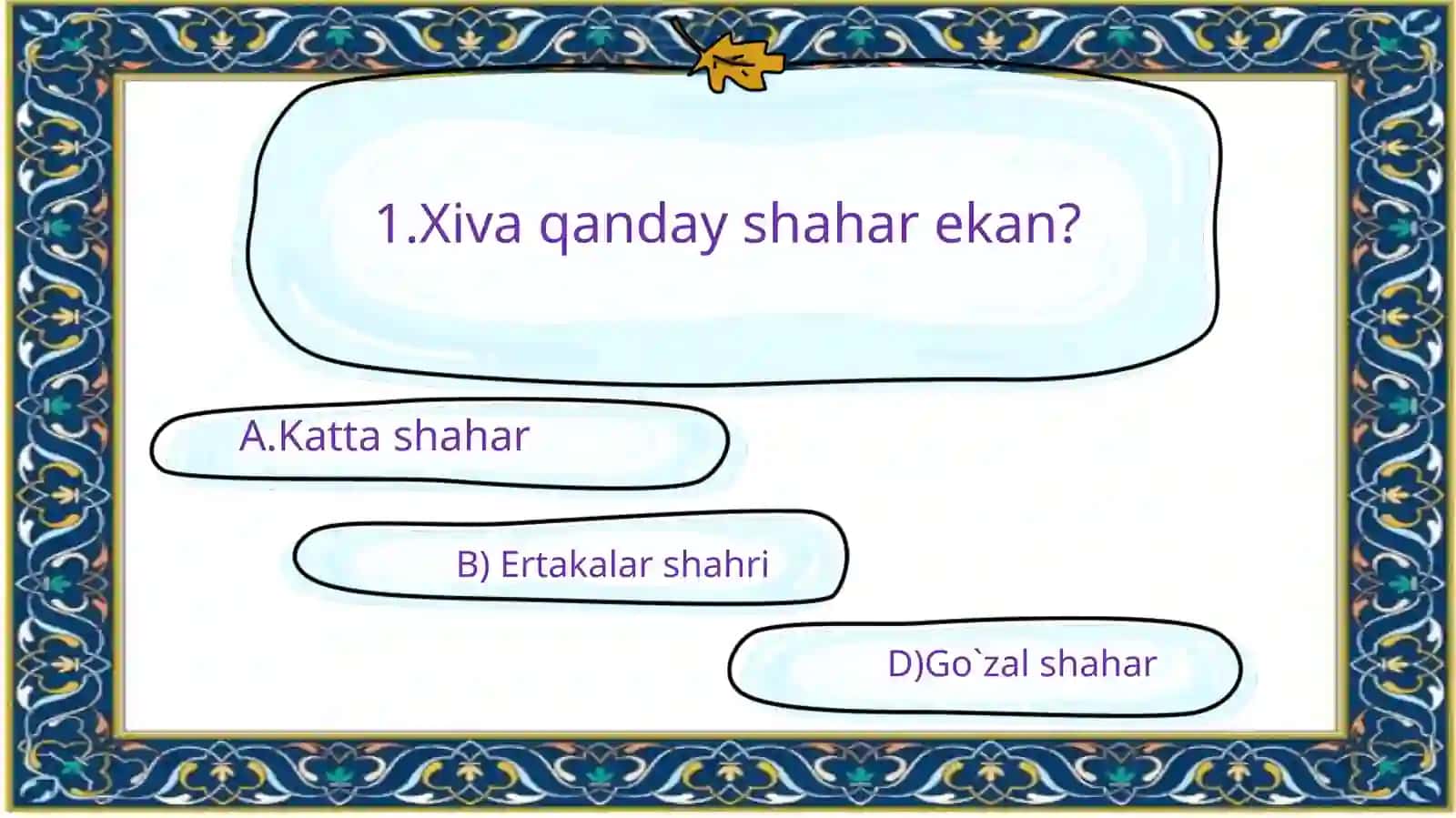 Afsonaviy Xiva gasayohat 2