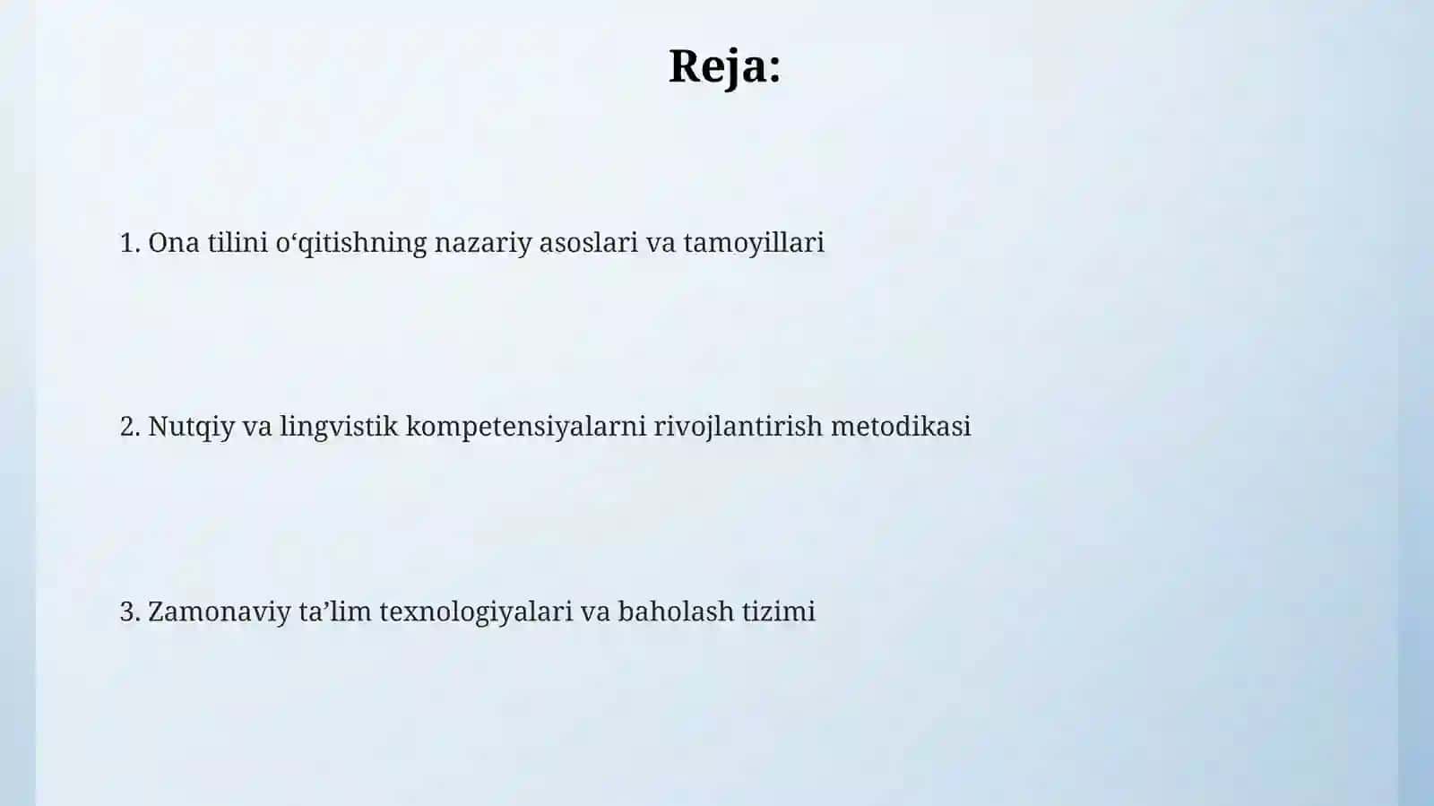 Ona tili oʻqitishning tamoyillari 2
