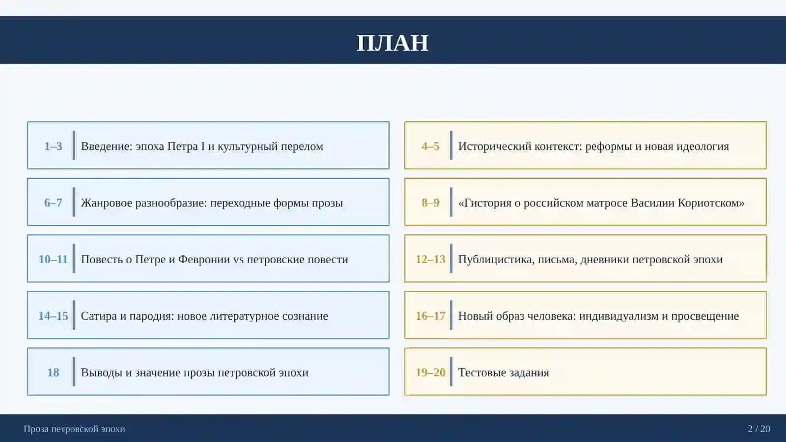 Проза петровской эпохи 2