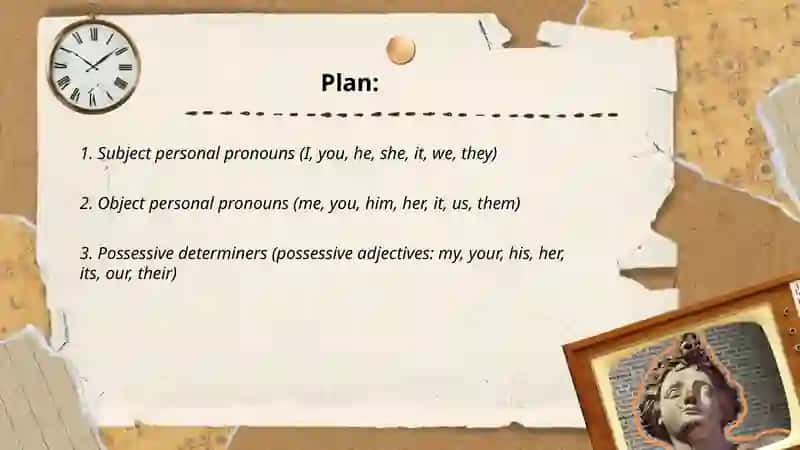 Personal and Possessive Pronouns 2