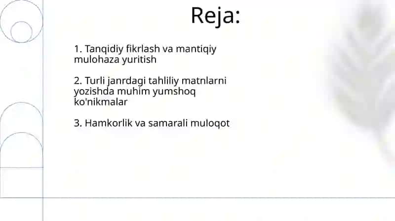 Turli janrlardagi analitik matnlar yozish 2