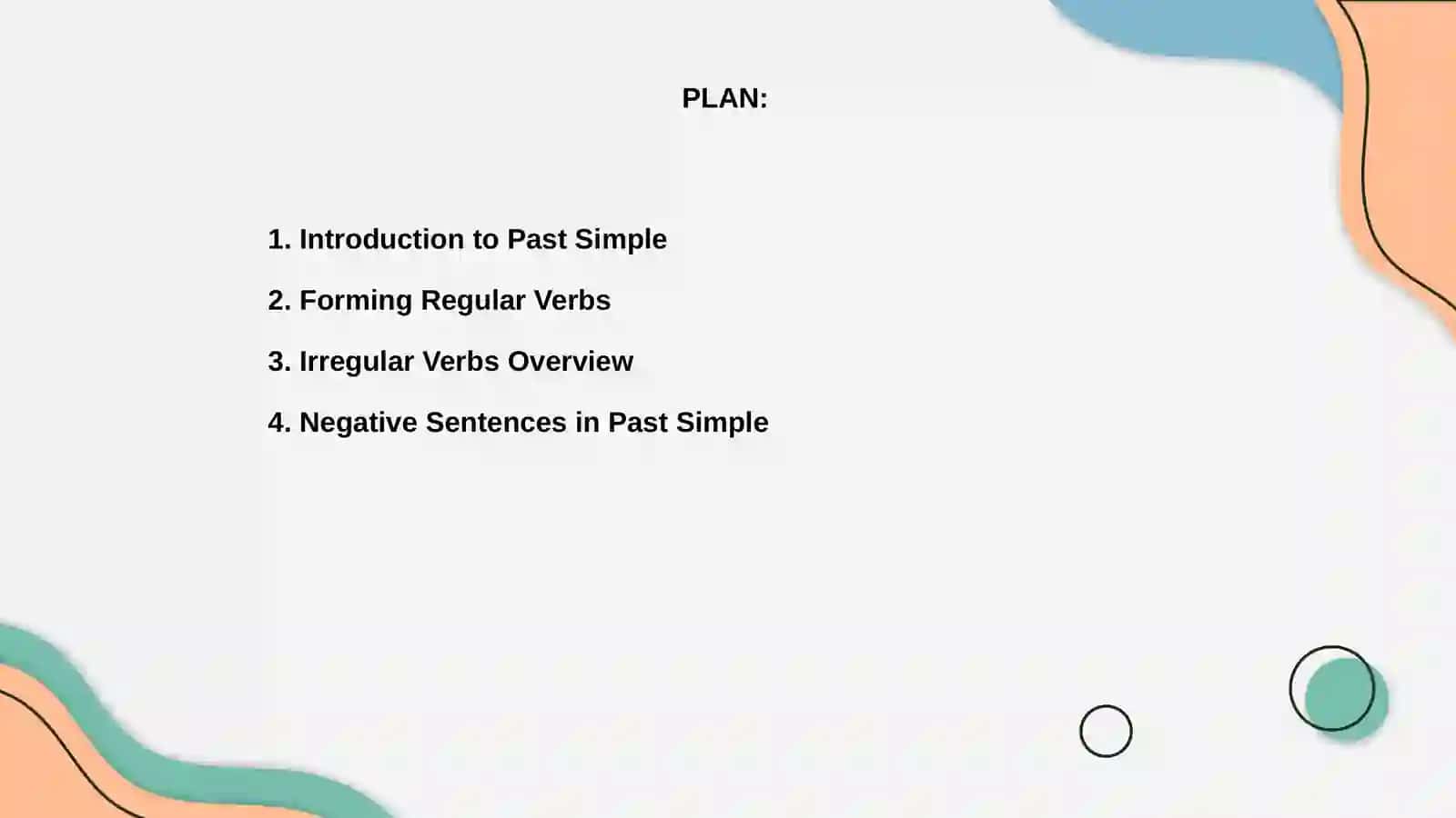 Past simple 2