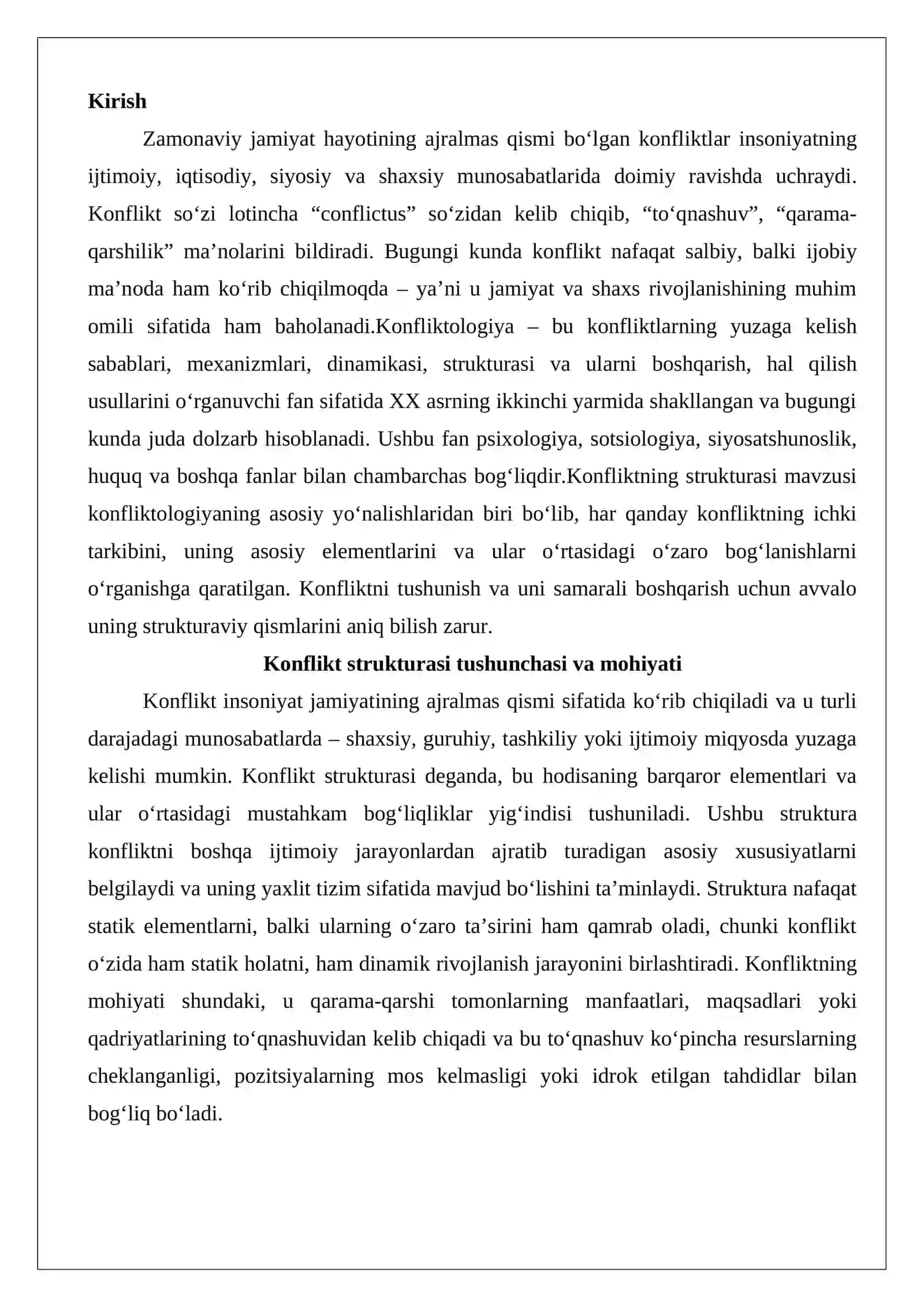 Konfliktning Strukturasi 2
