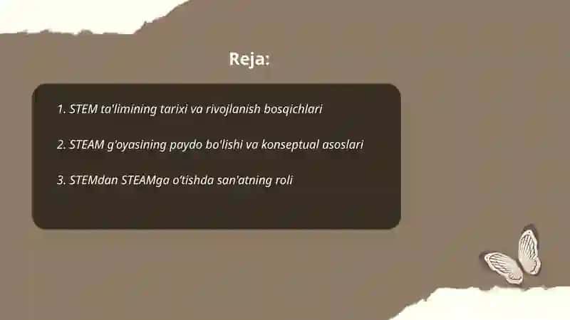 STEM va STEAMning rivojlanishi 2