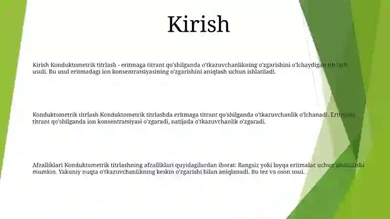 Konduktometrik Titrlash 2