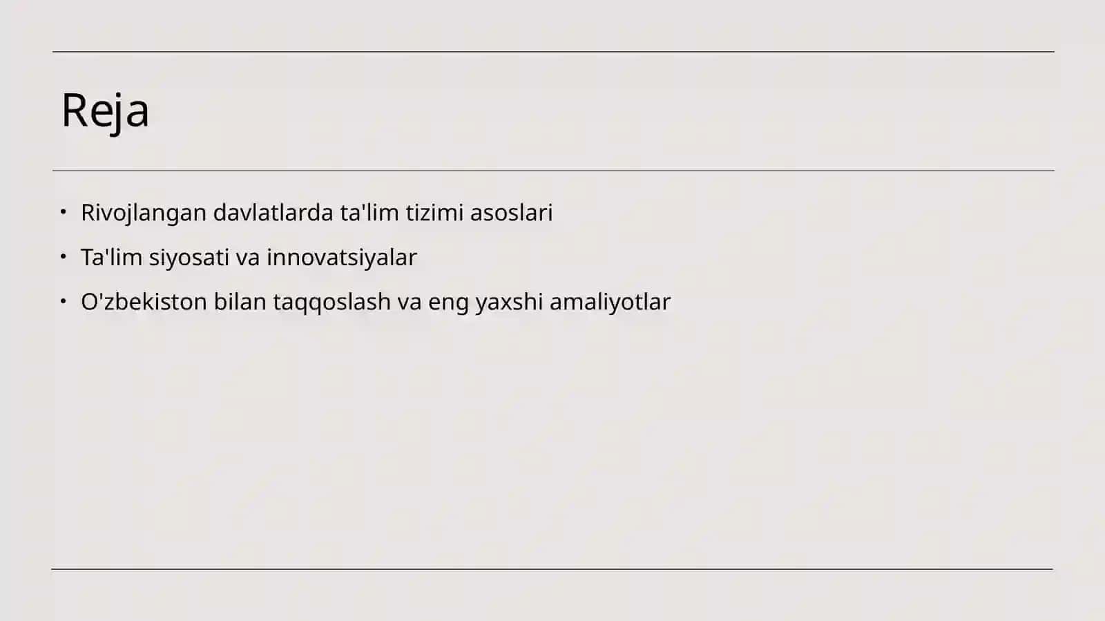 Rivojlangan davlatlarda ta'lim tizimi 2