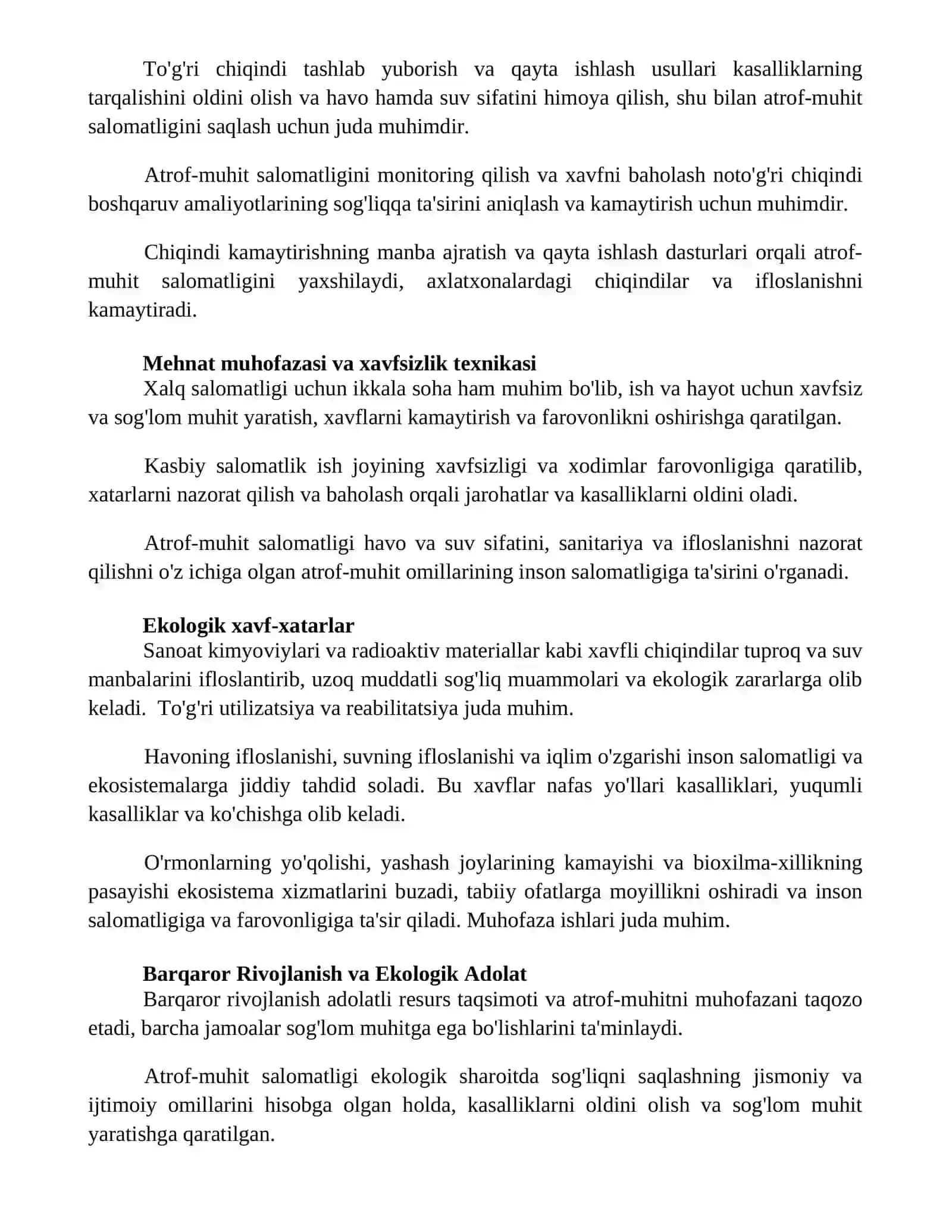 Медицинская экология 2