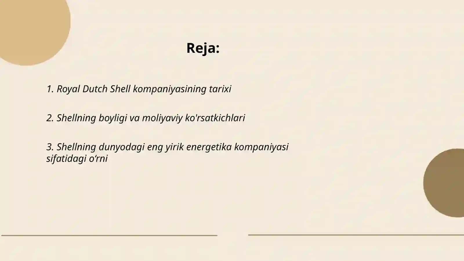Royal Dutch Shell kompaniyasining tarixi 2