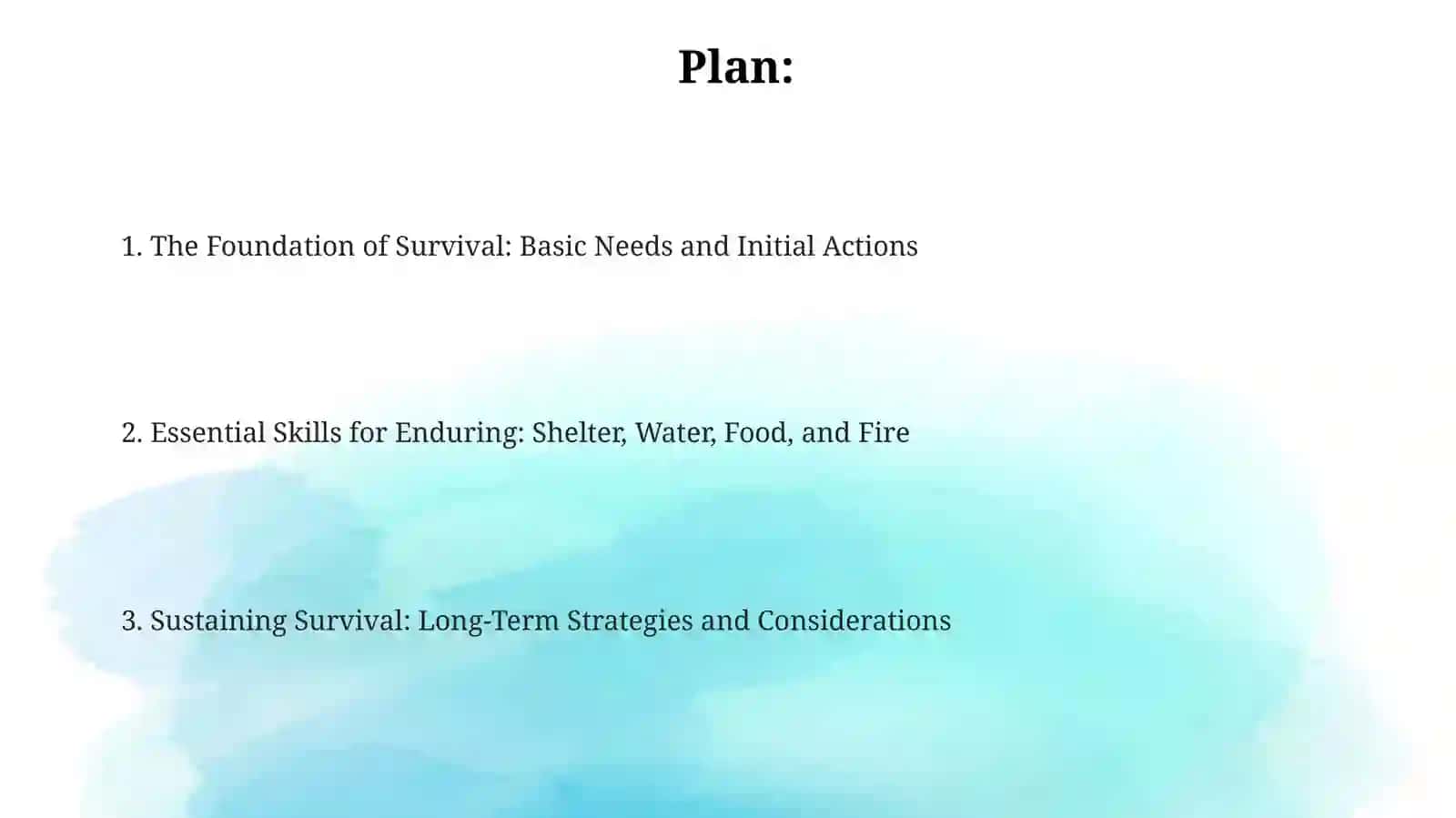 Survival 2