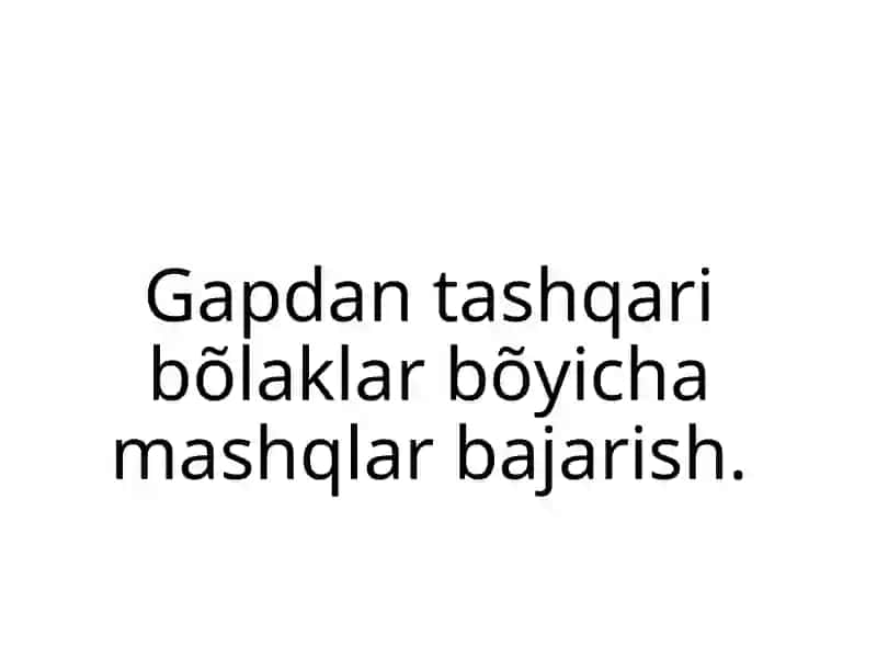 Hozirgi O'zbek adabiy tili 2