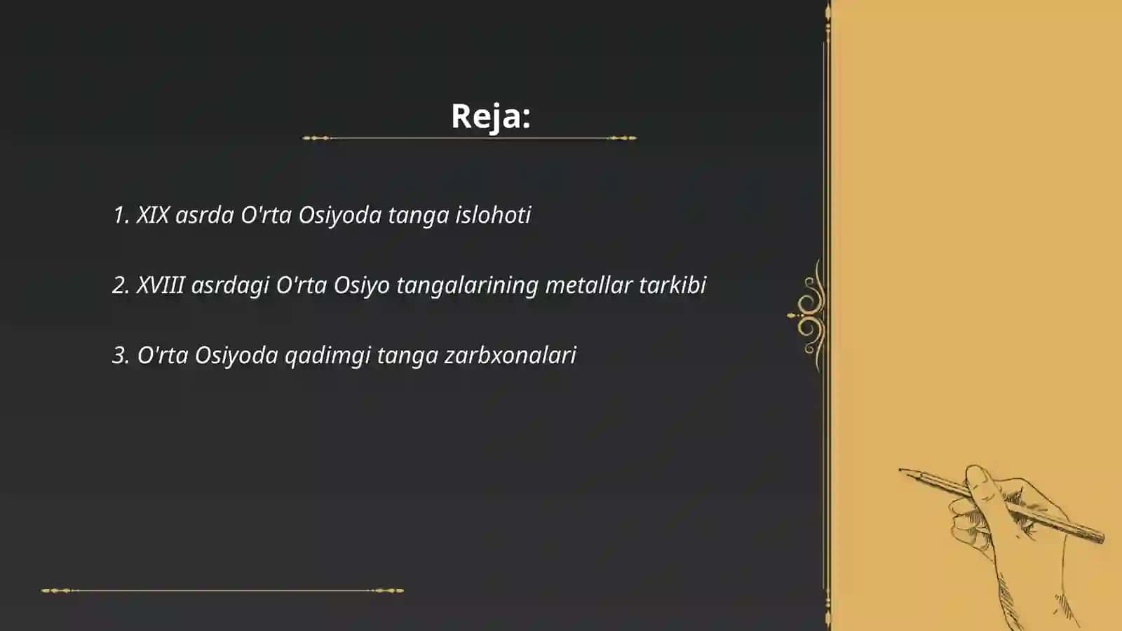 XVIII-XX asrda O'rta Osiyo tangalari 2