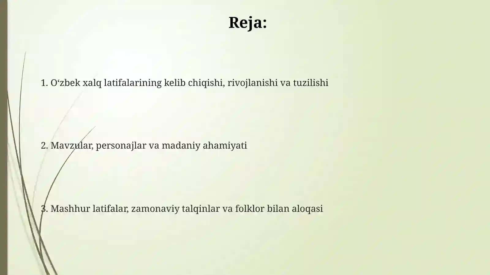 Oʻzbek halq hazillari 2