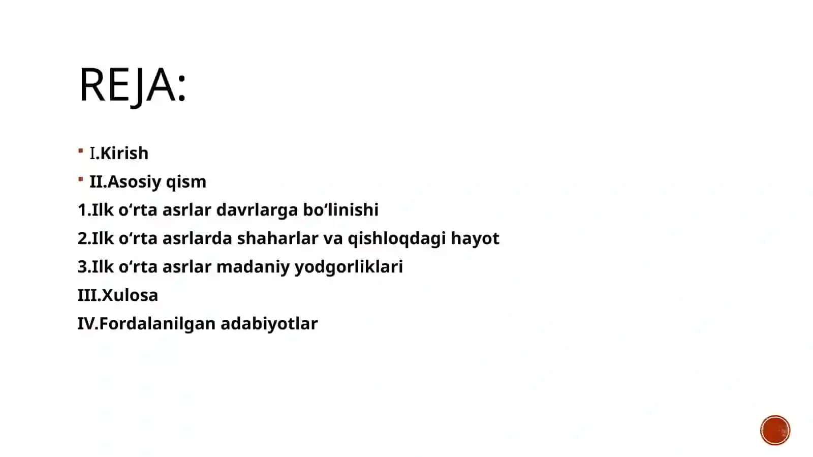 Ilk oʻrta asrlar madaniyati 2