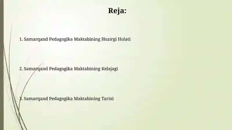 Samarqand Pedagogika Maktabi: Keсha, bugun va ertaga 2