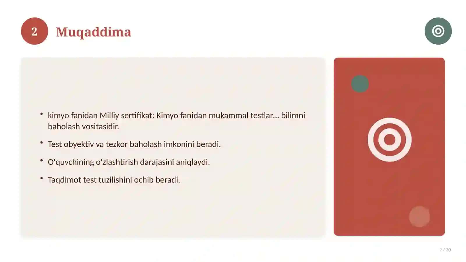 Kimyo fanidan Mukammal Testlar va Tahlillar 2