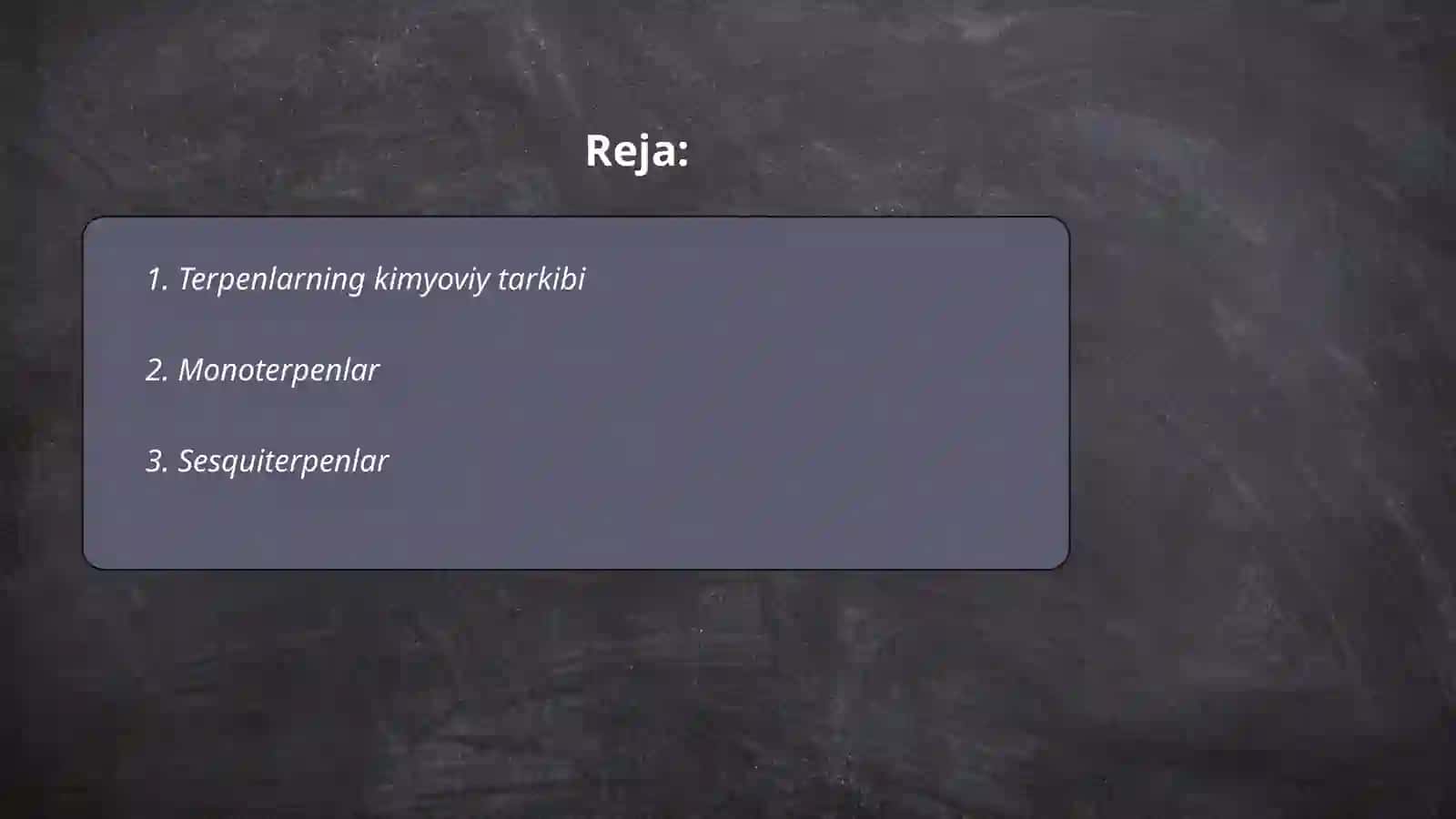 Terpenlar 2