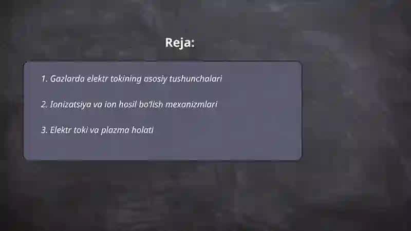 Gazlar va vakuumda elektr toki 2