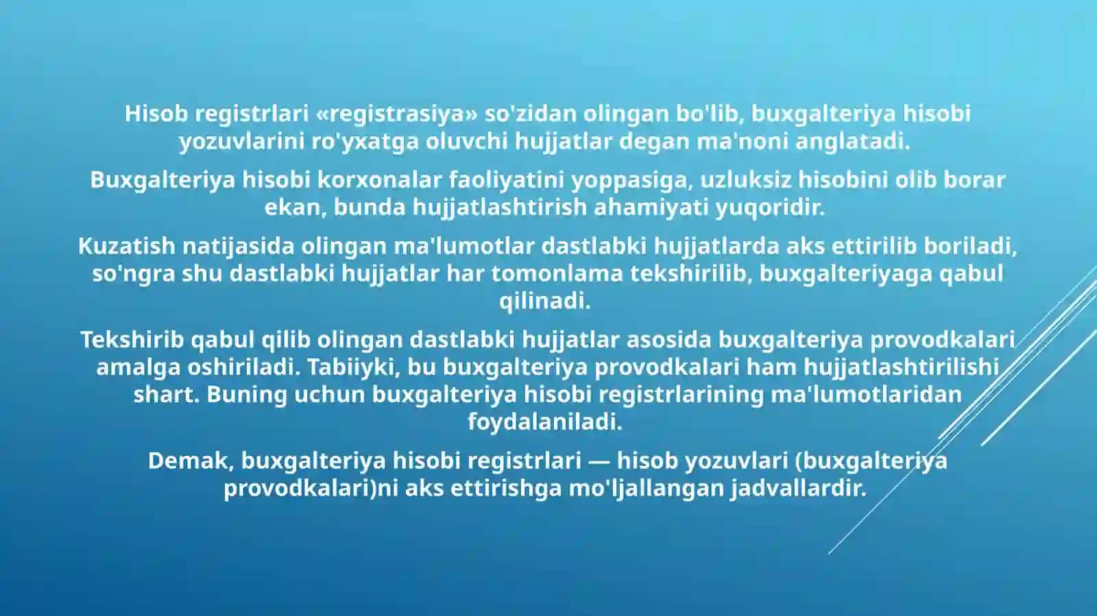 Buxgalteriya Hisobi Turlari 2