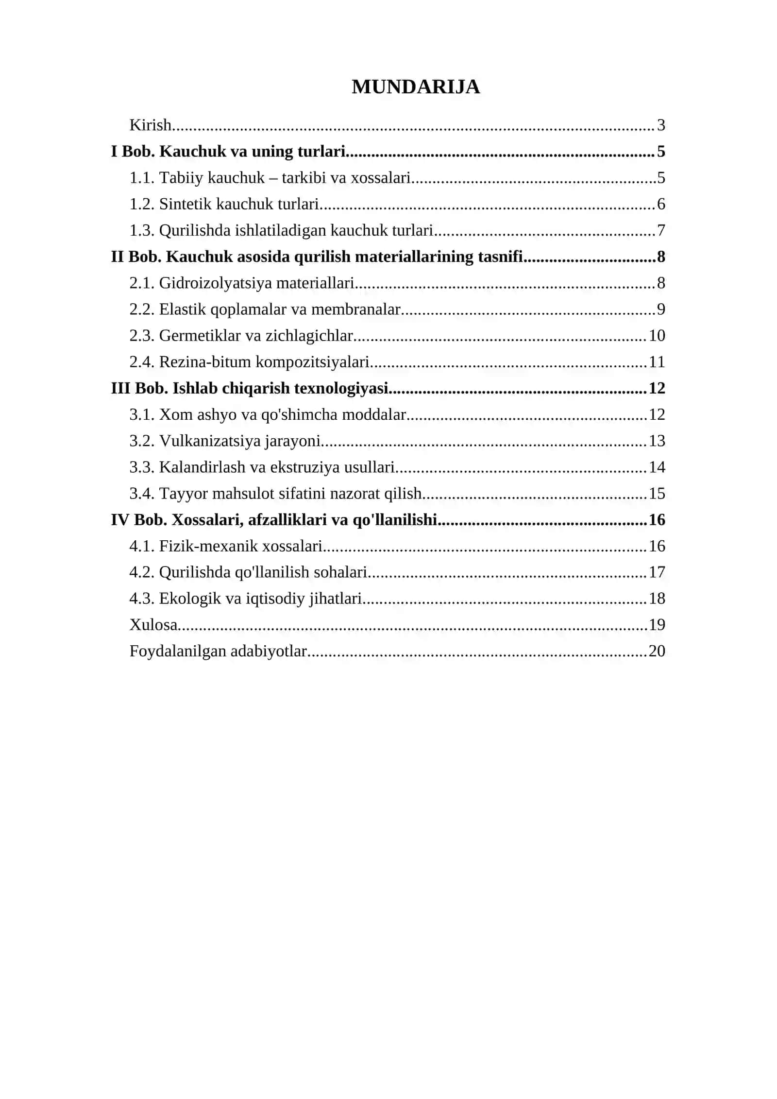 Polimer qurilish materiallari olish texnologiyasi 2