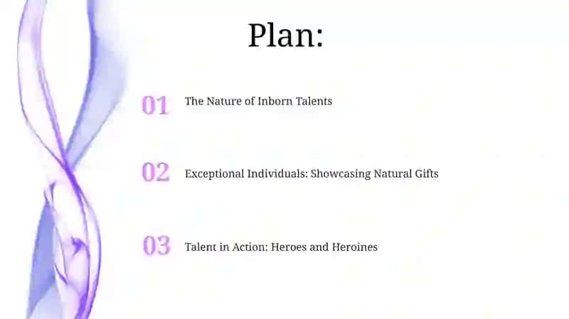 The Nature of Inborn Talents 2