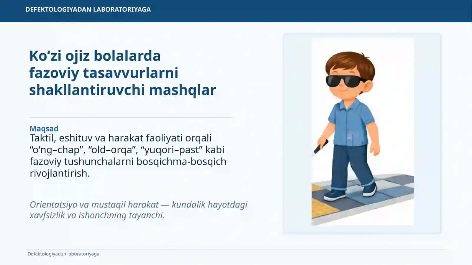 Defektologiyadan laboratoriyaga 2