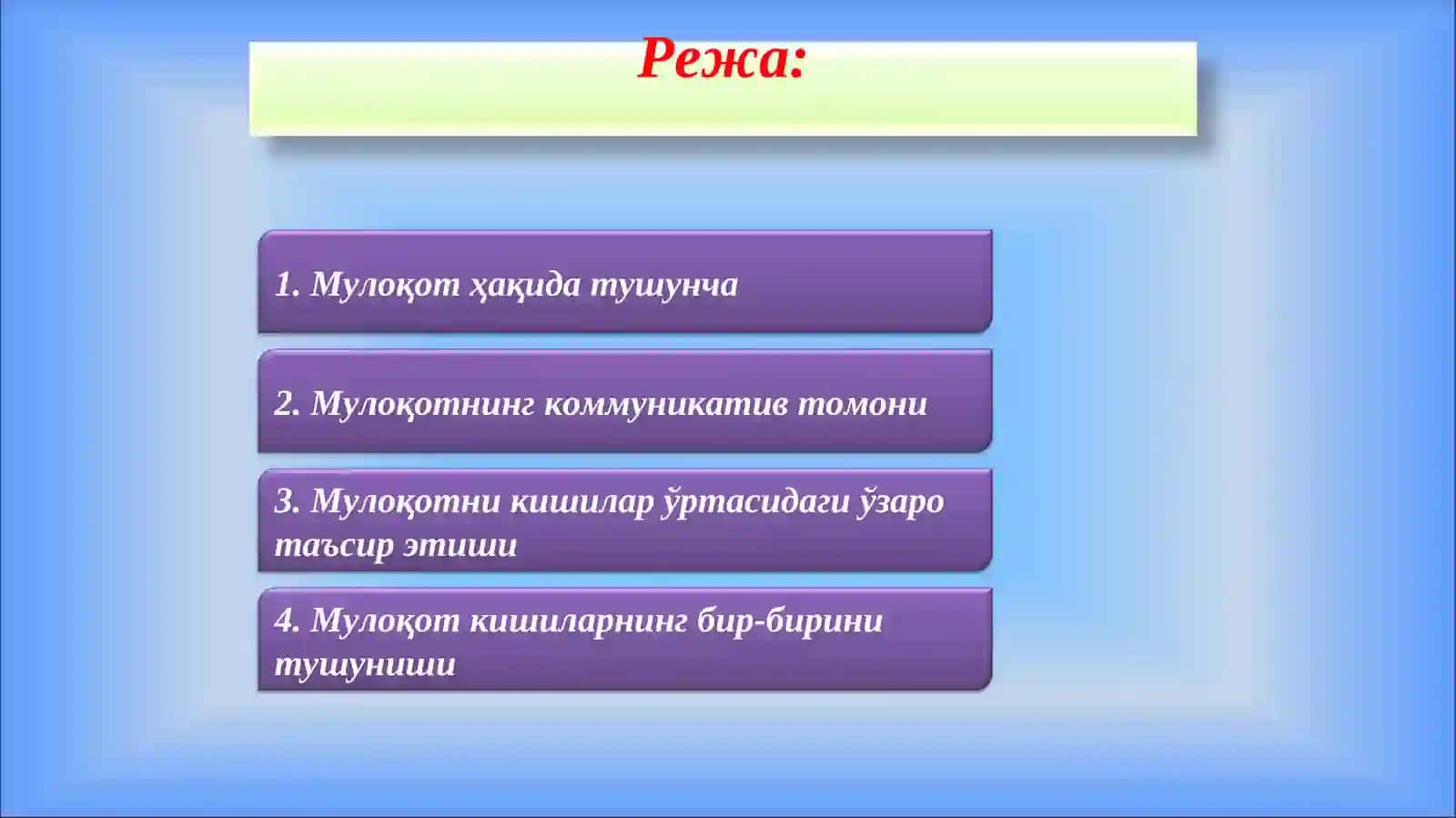 Мулоқотпсихологияси 2