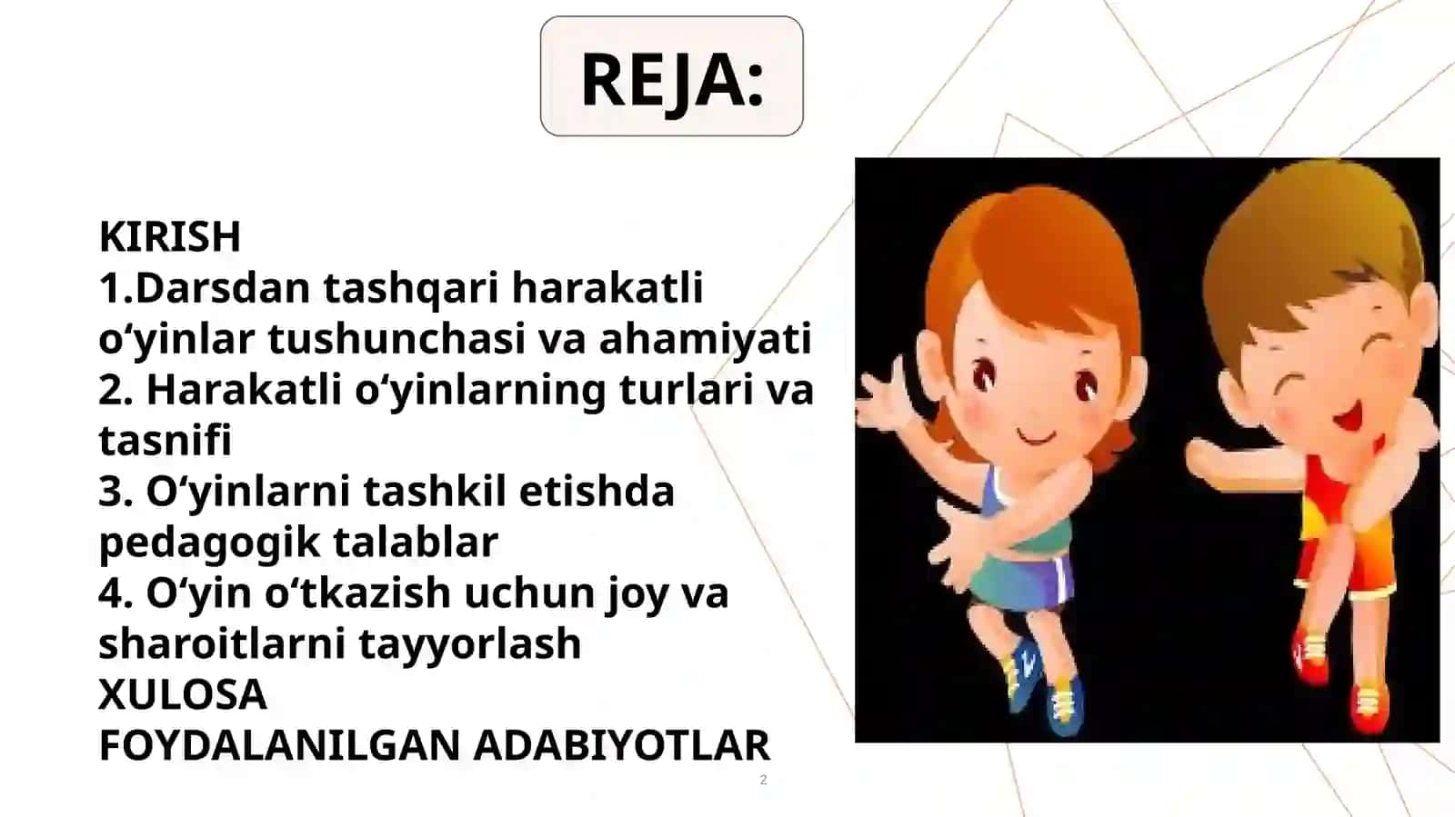 JISMONIY TARBIYA NAZARIYASI VA METODIKASI 2