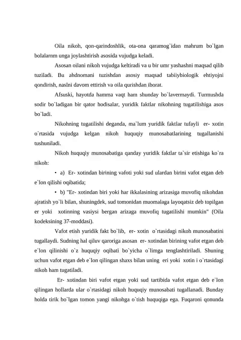 Nikohdan Ajralishni Qayd Etish 2