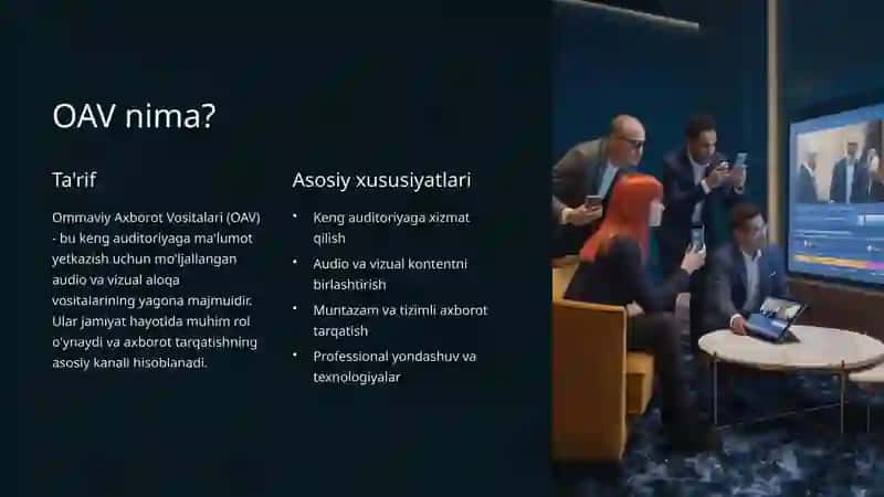 Ommaviy Axborot Vositalari: Audio va Vizual Aloqa Dunyosi 2