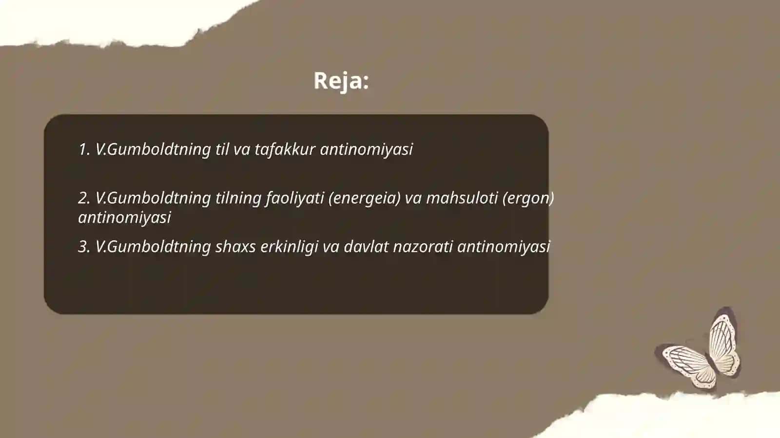 V.Gumboltd antinomiyalari 2