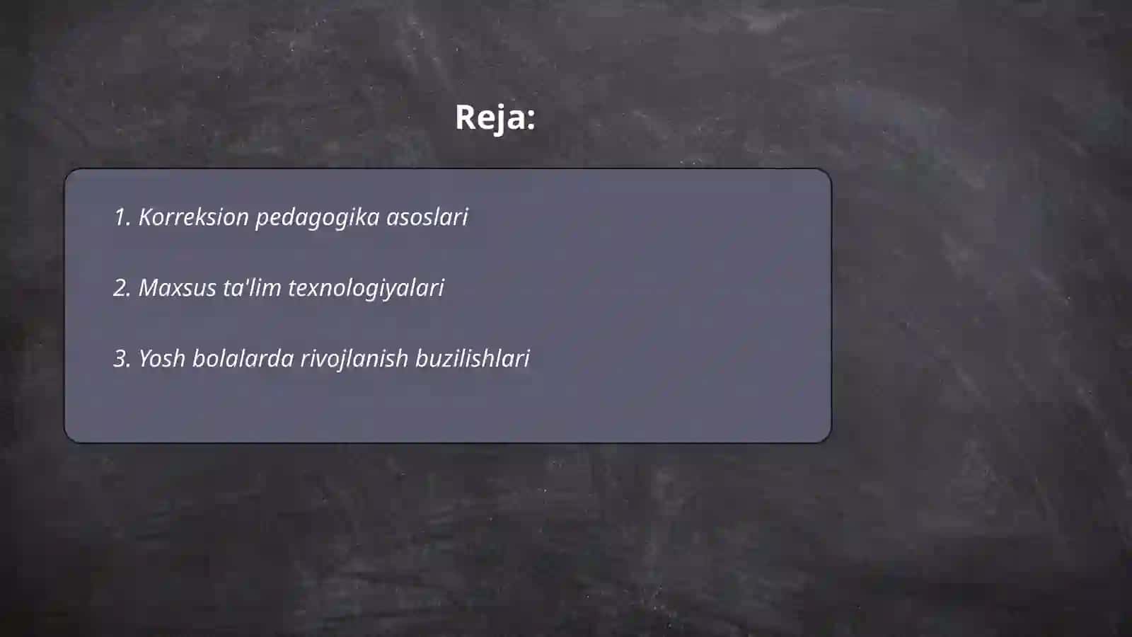 Korreksion pedagogika asoslari 2