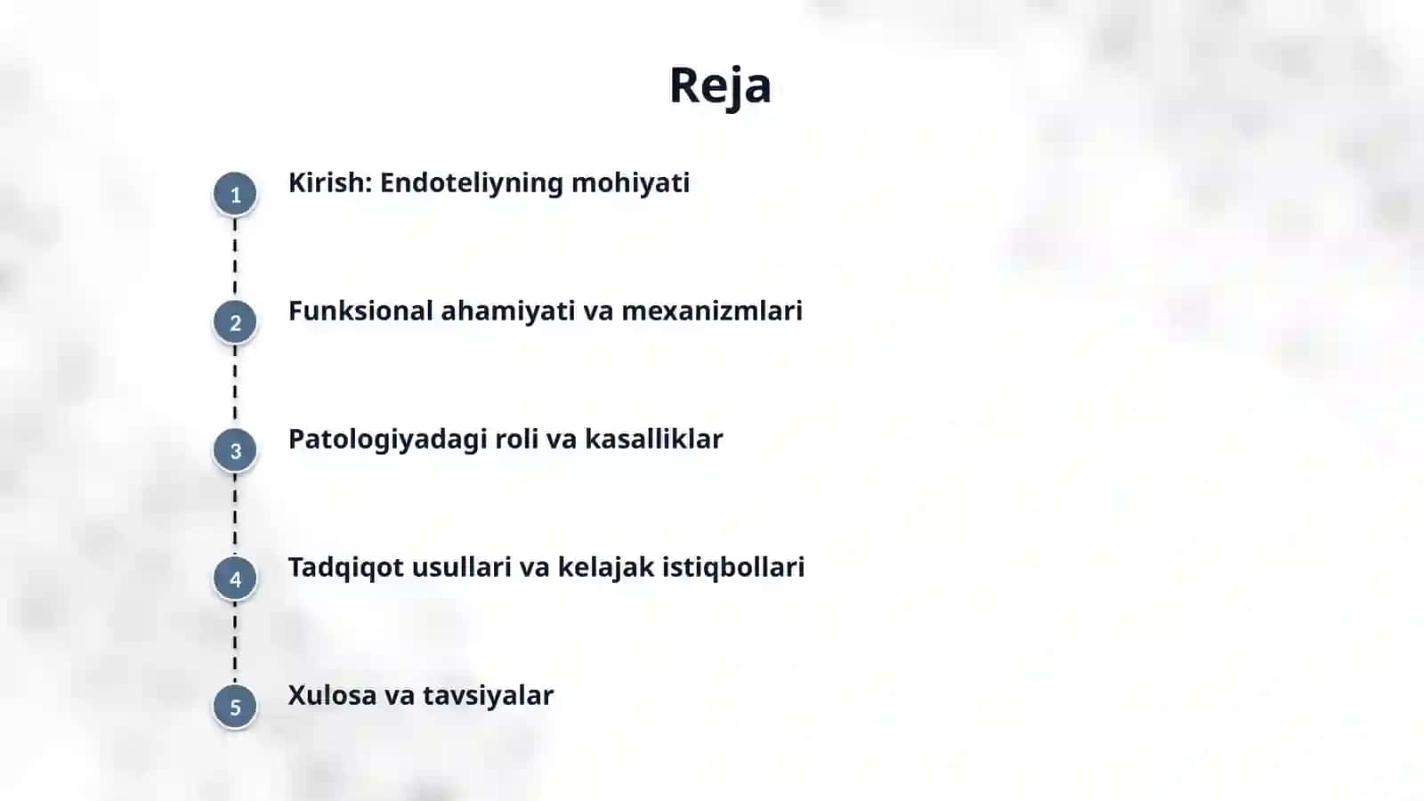 Qon tomir endoteliyasining funktsiyalari 2