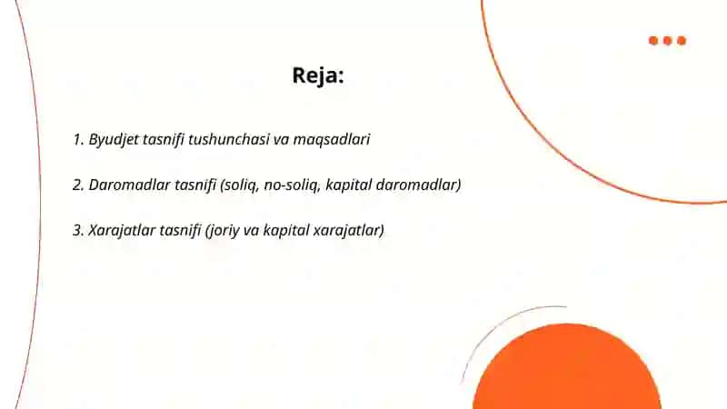 Byudjet tasnifi 2