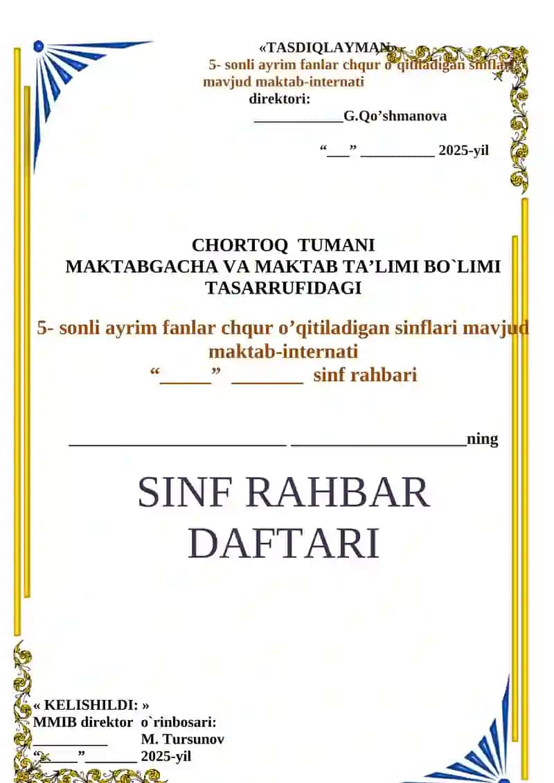 Isn raxbarlik jurnali 2